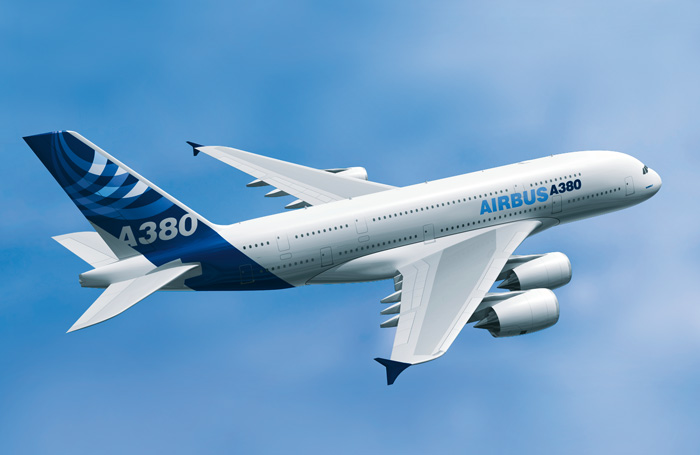 flying airplane