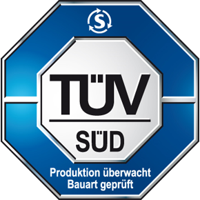 Prüfsiegel TÜV SÜD