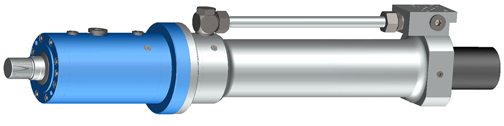 Schema Anbau Klemmeinheit Ratio-Clamp®